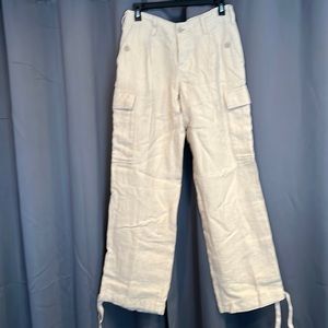 Ralph Lauren Sport Linen Cargo pants size 4